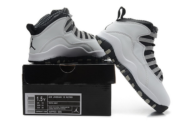 Air Jordan 10 Kids shoes--008